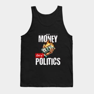 Get Money Out of Politics Tank Top